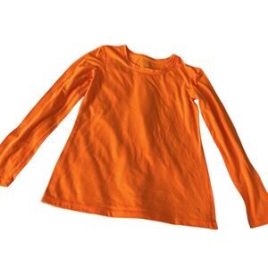 Danskin Orange Active/Athleisure Long Sleeve Shirt
